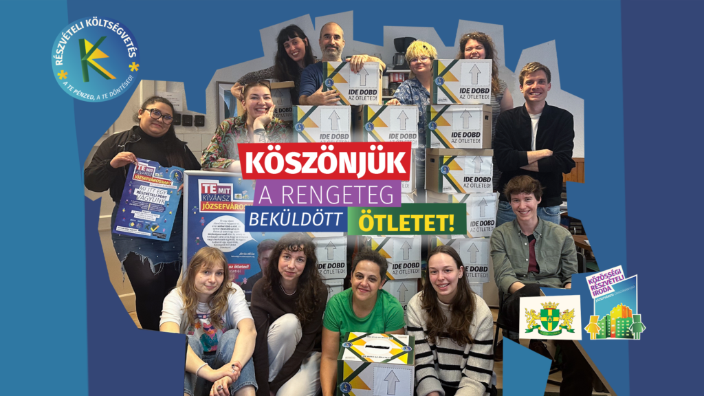 Köszönjük a rengeteg beküldött ötletet!  