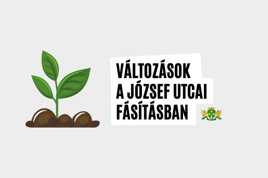 Változások a József utcai fásításban  