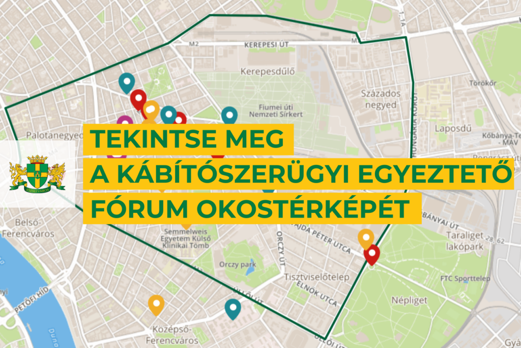 Tekintse meg a Kábítószerügyi egyeztetőfórum okostérképét  