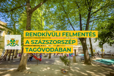 Rendkívüli felmentés a Százszorszép tagóvodában