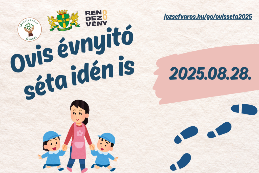 Ovis évnyitó séta idén is. 2025. 08.28.  