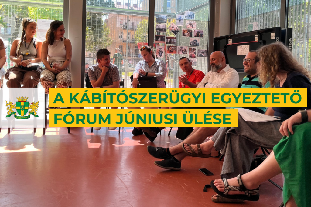 A kábítószer egyeztető fórum júniusi ülése  