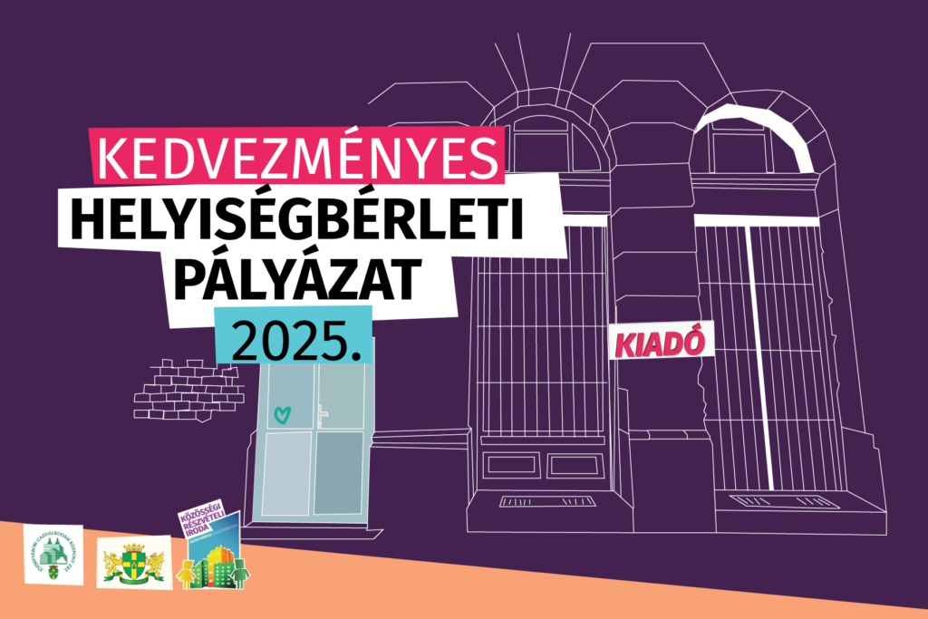 Kedvezményes helyiségbérlet pályázat 2025.  