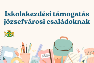 Iskolakezdési támogatás józsefvárosi csládoknak