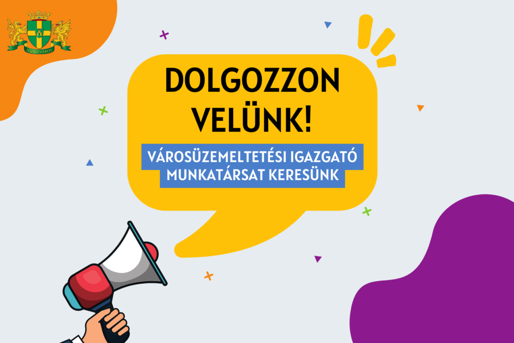 Dolgozzon velünk! Városüzemeltetési igazgató munkatársat keresünk  