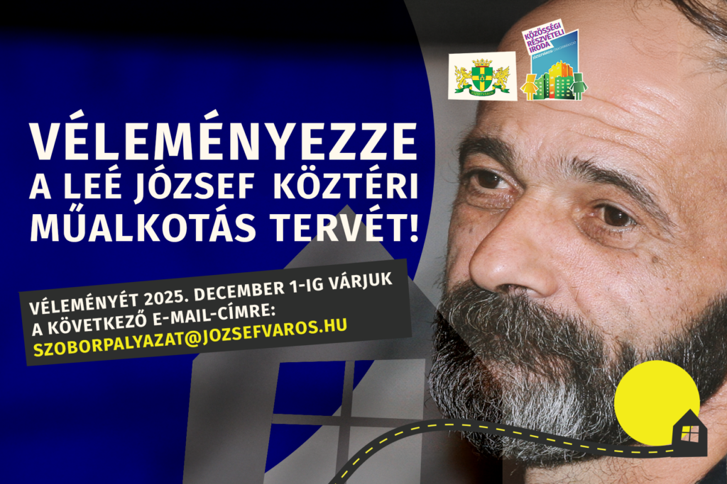 Véleményezze a Leé Józsefnek emléket állító köztéri műalkotás tervét!