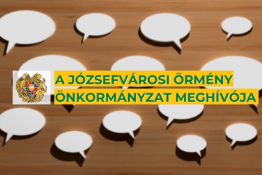 A Józsefvárosi Örmény önkormányzat meghívója