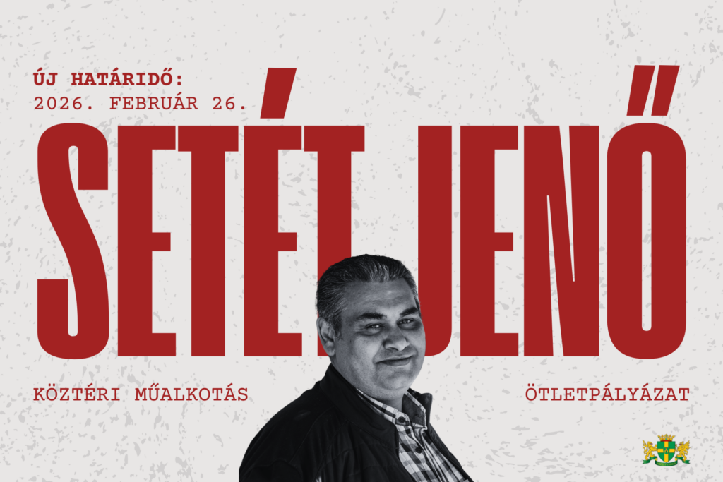 Ötletpályázat Setét Jenő köztéri műalkotás elkészítésére - új határidő!  