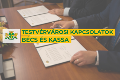 Testvérvárosi kapcsolatok Bécs és Kassa