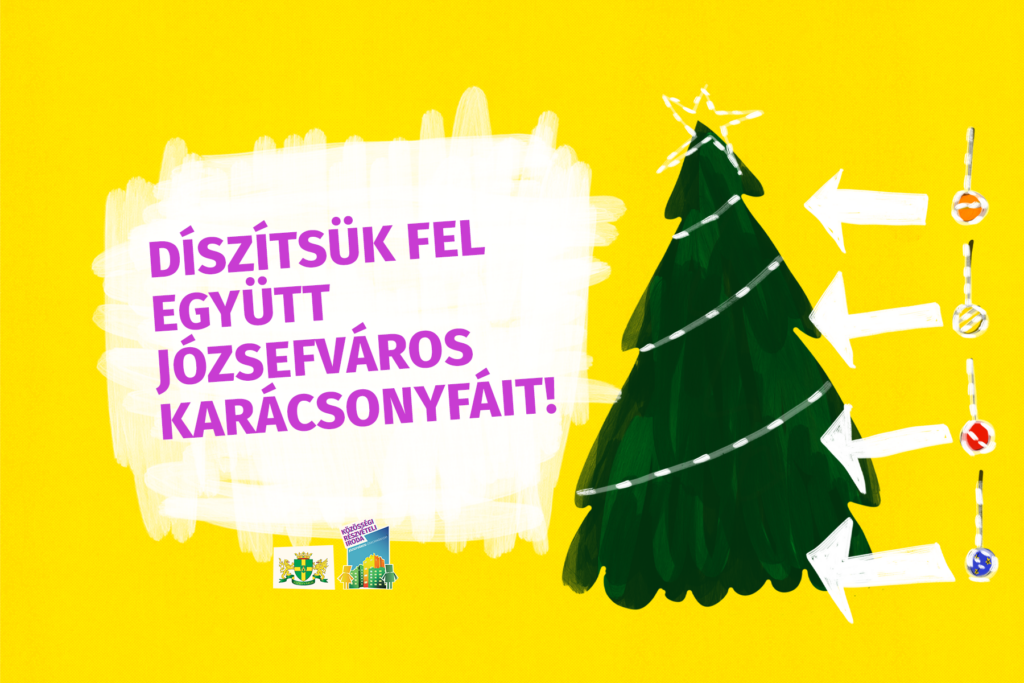 Közösségi Karácsonyfa díszítések kerületszerte!