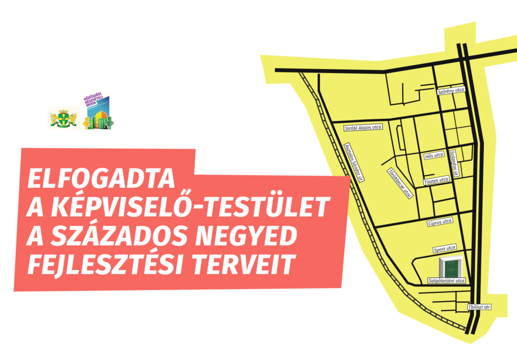 Elfogadta a képviselő-testület a százados negyed fejlesztési terveit  