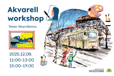 Akvarell workshop 2025.12.09. 11.00-13.00 15.00-17.00