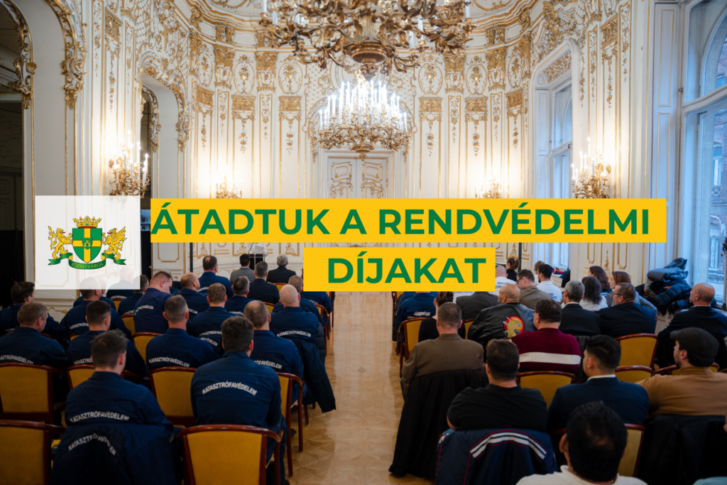 Átadtuk a 2025-ös év Rendvédelmi díjait