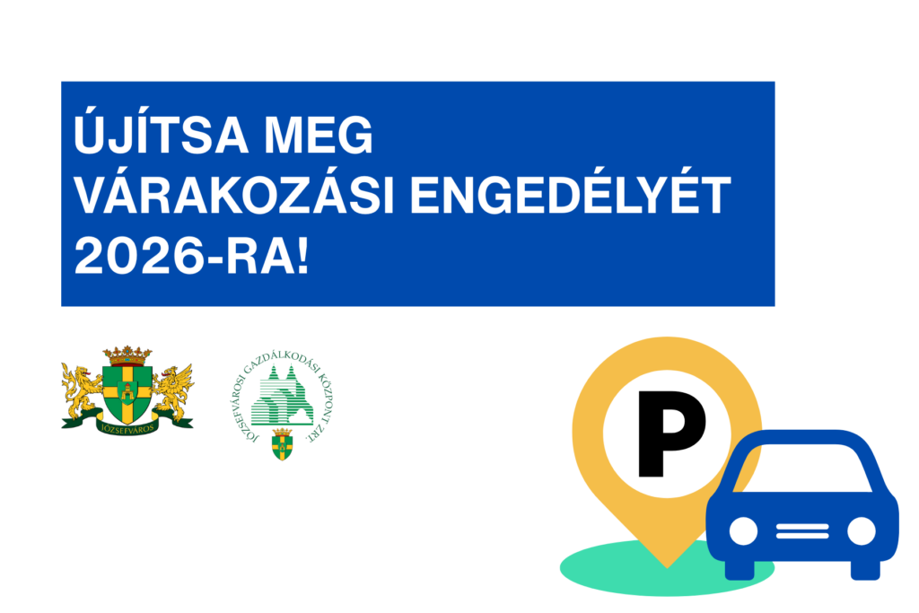 Újítsa meg várakozási engedélyét 2026-ra!