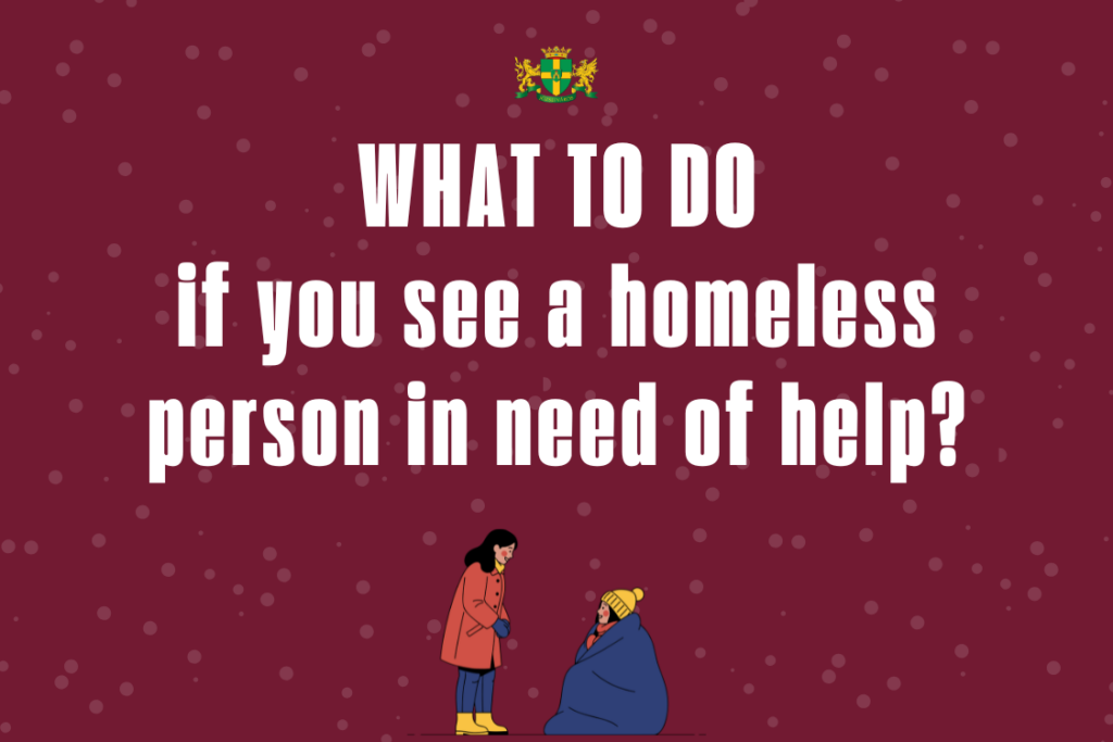 What to do if you see a homeless person in need of help  