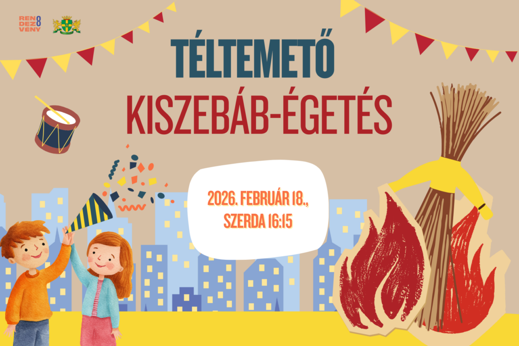 Téltemető kiszebáb égetés 2026. február 18. 16.15