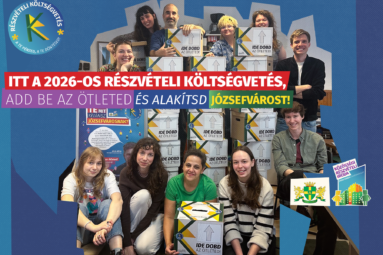 Itt a 2026-os részvételi költségvetés Add be az ötleted és alakítsd Józsefvárost!