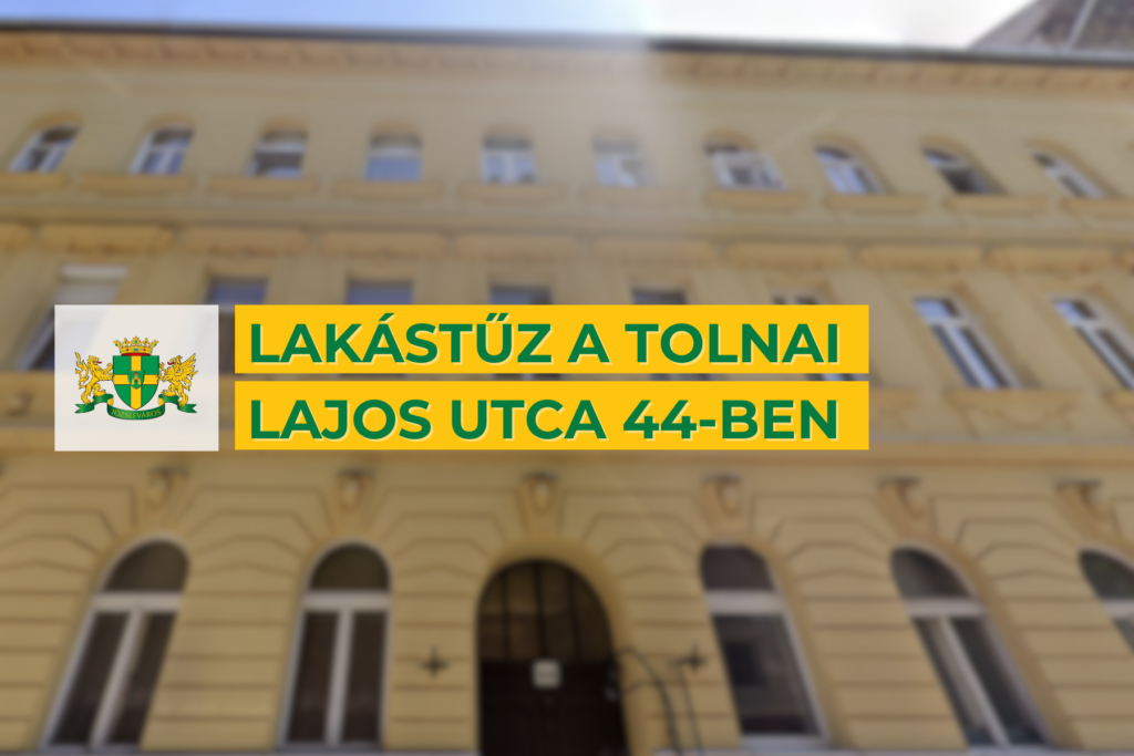 Lakástűz a Tolnai Lajos utca 44-ben  