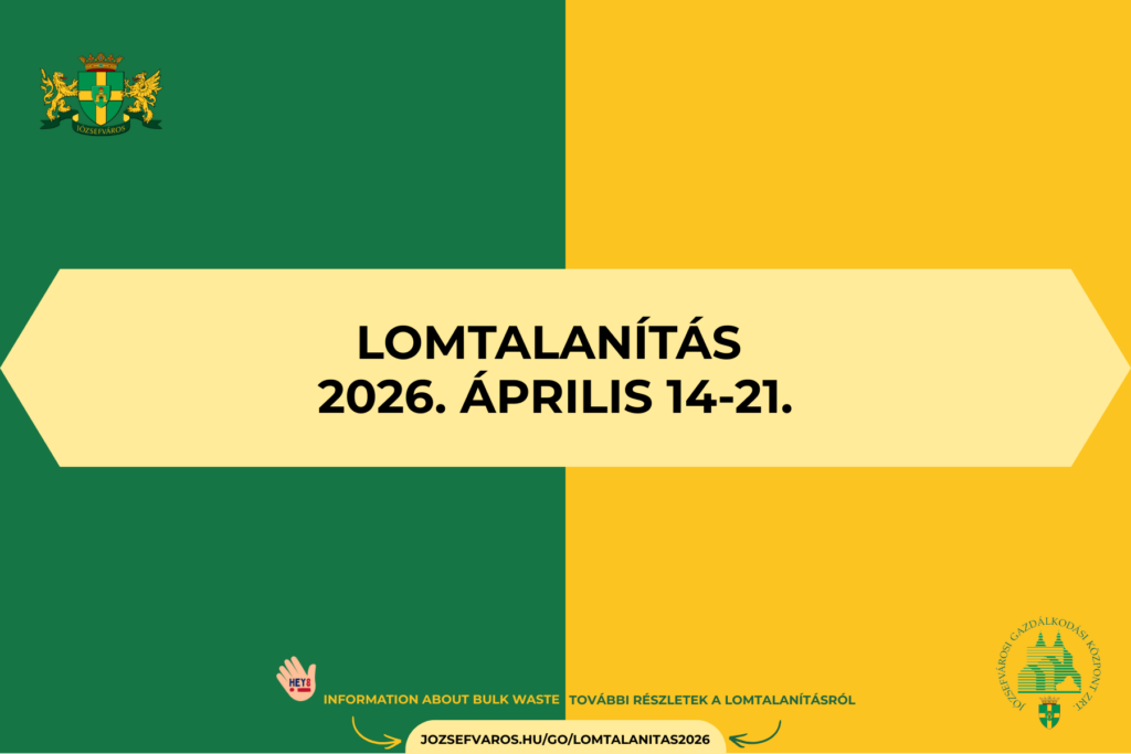 Lomtalanítás 2026. április 14-21.  