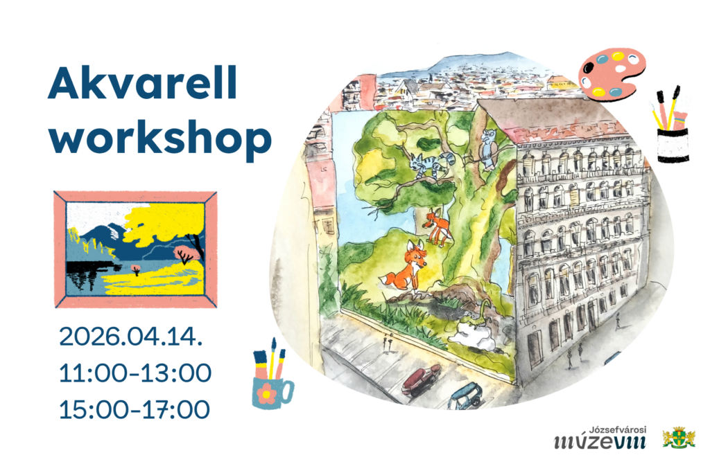 Akvarell workshop 2026. 04.14. 11.00-13.00 15.00-17.00