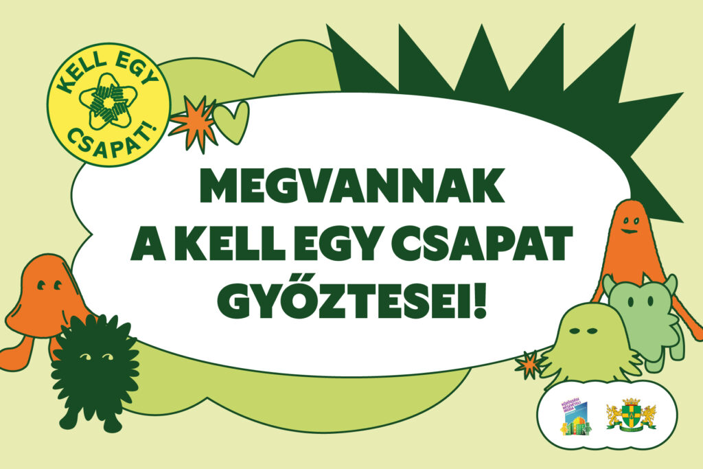 Megvannak a Kell Egy Csapat győztes pályázói!
