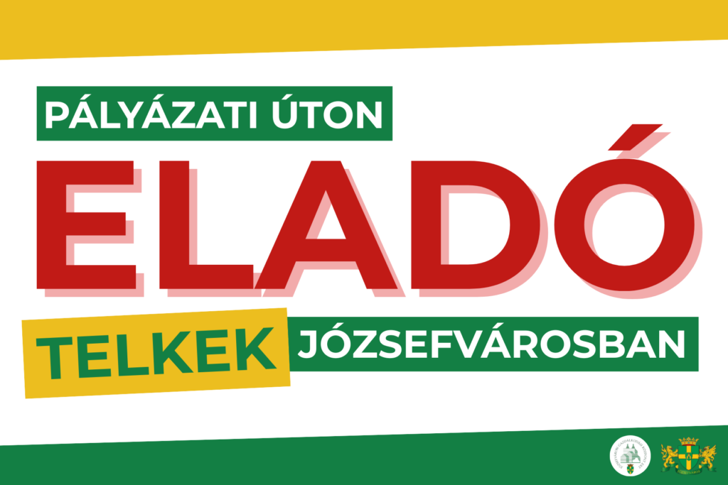 Pályázati úton eladó telkek Józsefvárosban  