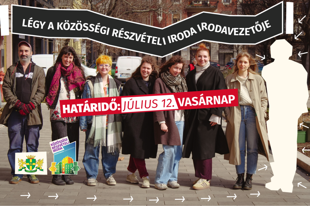 Irodavezetőt keres a Közösségi Részvételi Iroda!