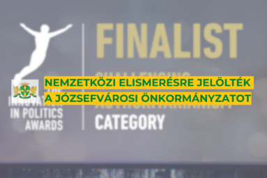 Nemzetközi elismerésre jelölték a Józsefvárosi Önkormányzatot