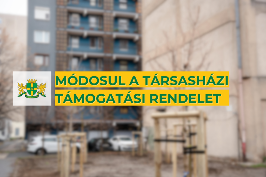 Módosul a társasházi támogatási rendelet  