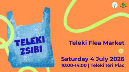 Teleki Flea market Satruday 4 July 10.00-14.00 Teleki téri piac