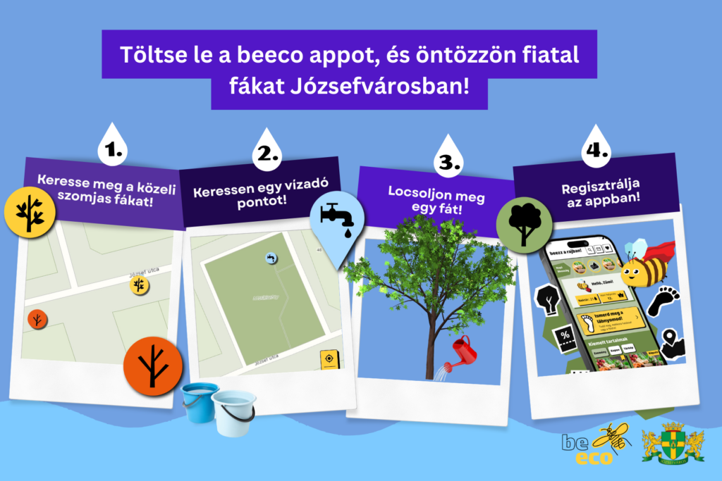 Józsefváros is részt vesz a beeco Országos Vízadás kampányában!