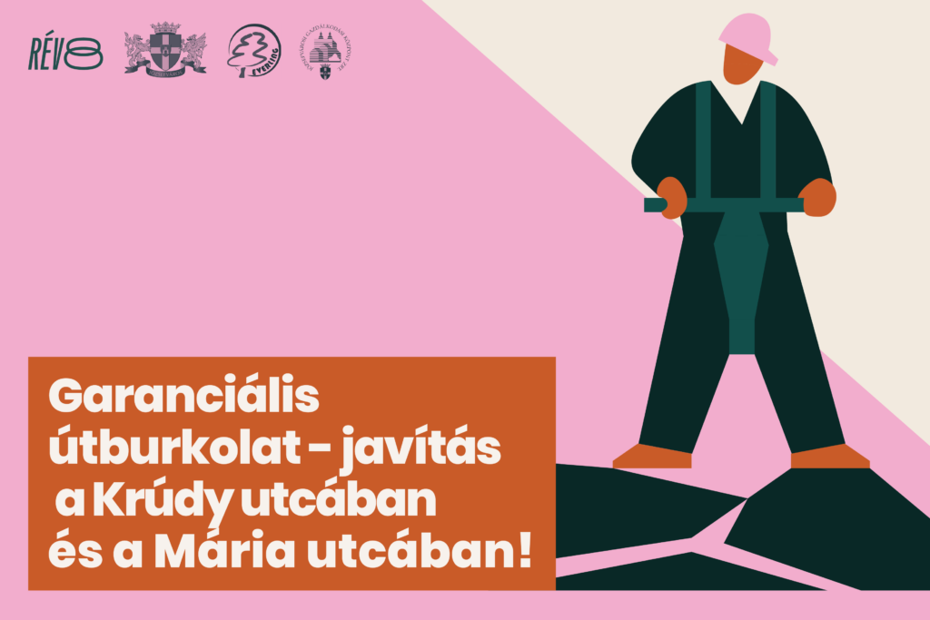 Garanciális útburkolat-javítás a Krúdy utcában és Mária utcában