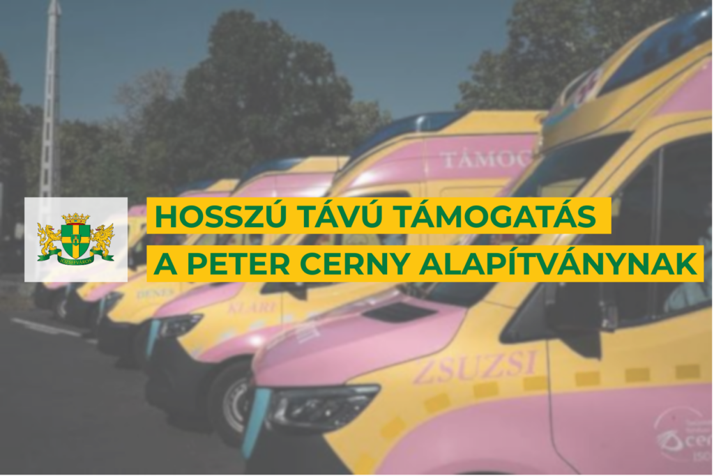 A Józsefvárosi Önkormányzat hosszú távon támogatja a Peter Cerny Alapítvány munkáját