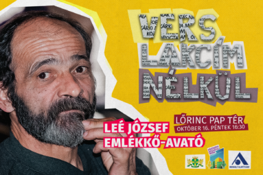 Leé József emlékkő avató Lőrinc pap tér 2026. október 16. 16.30