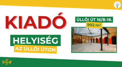 Kiadó helyiség az Üllői úton Üllői út 16/b-18 902 m2