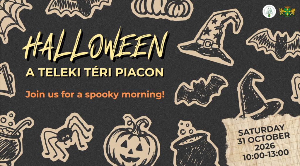 Halloween at Teleki téri piac Saturday 31 october 10.00-13.00  