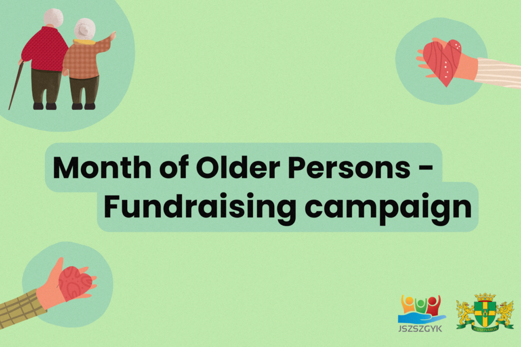 Month of older persons Fundraising campaign  